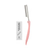 Foldable Eyebrow Razor (with 10 Blades)(Pink)