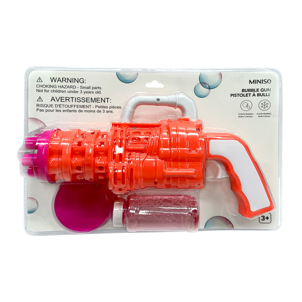 Bubble Gun with Six Holes(Pink)