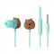 We Bare Bears Collection 4.0 In-ear Earphones with Storage Bag Model: 838＃(Green)