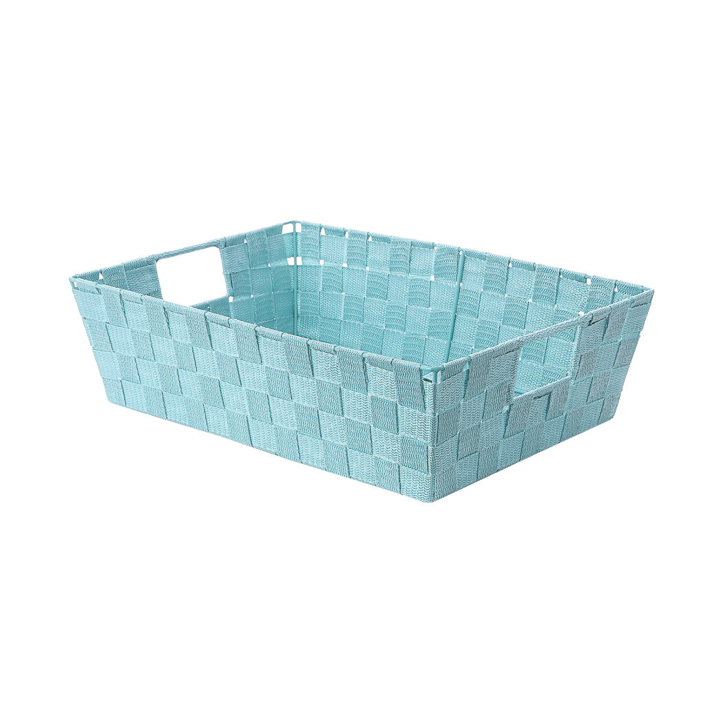 Woven Storage Basket (L)(Green) Miniso Pakistan