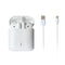 Macaron Half In-Ear TWS Earphones  Model: S88(White)