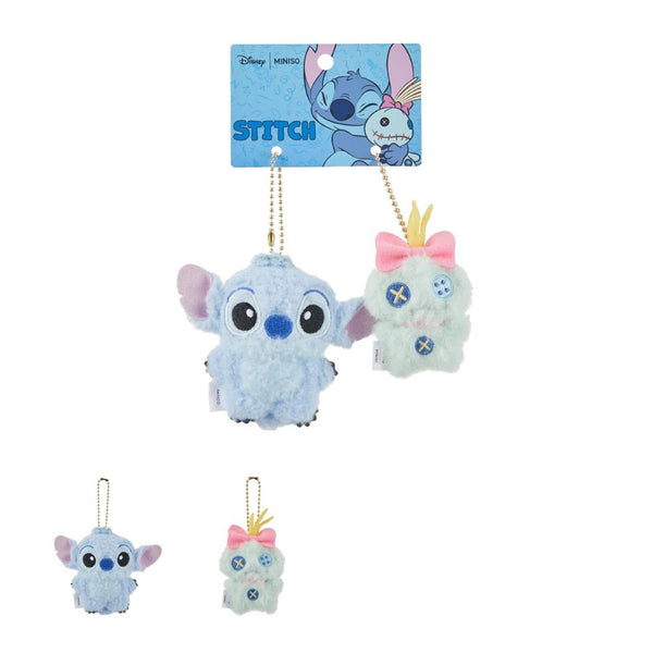Disney Collection Plush Pendant (1 Pair) (Stitch & Scrump)