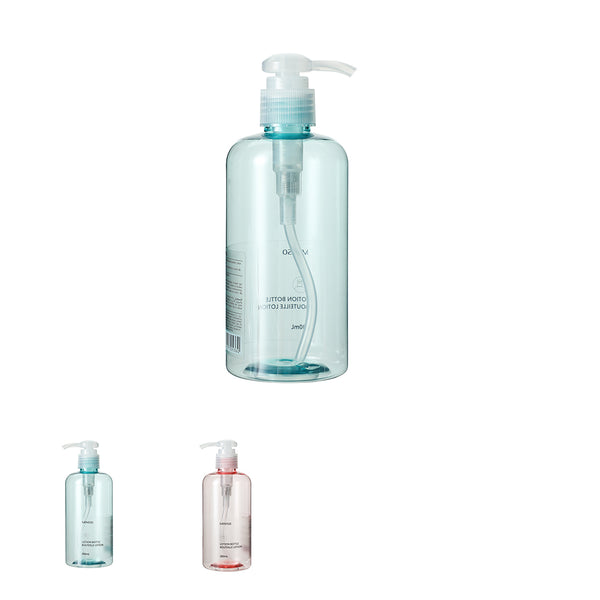 Large Capacity Lotion Bottle, 280mL (Pink/Blue)