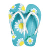 (Blue,39-40) Sunrise Sunflowers Women's Flip Flops