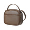 Solid Color Crossbody Handbag(Brown)