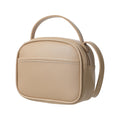 Solid Color Crossbody Handbag(Apricot)