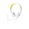 I Love Earth Wired Headset with Boom Microphone  (White)  Model: YF-2006