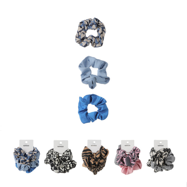 European Korean Style Hair Tie (M, 3 pcs)