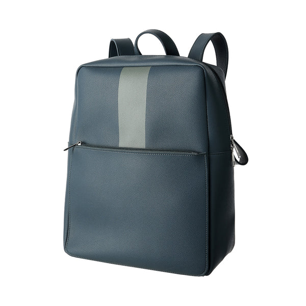 Color Blocking Backpack(Blue)