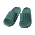 (41-42,Dark Green) Convenient Lightweight Bath Slippers