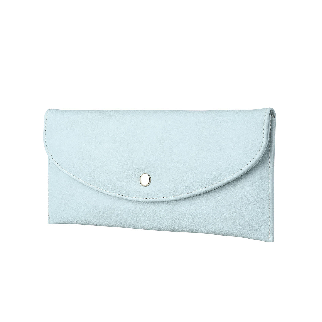 Women's Long Slim Wallet (Light Blue)