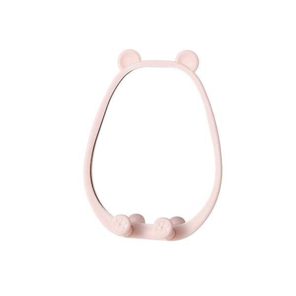 Lovely Bear Vanity Mirror with Phone Holder (Pink)