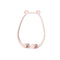 Lovely Bear Vanity Mirror with Phone Holder (Pink)