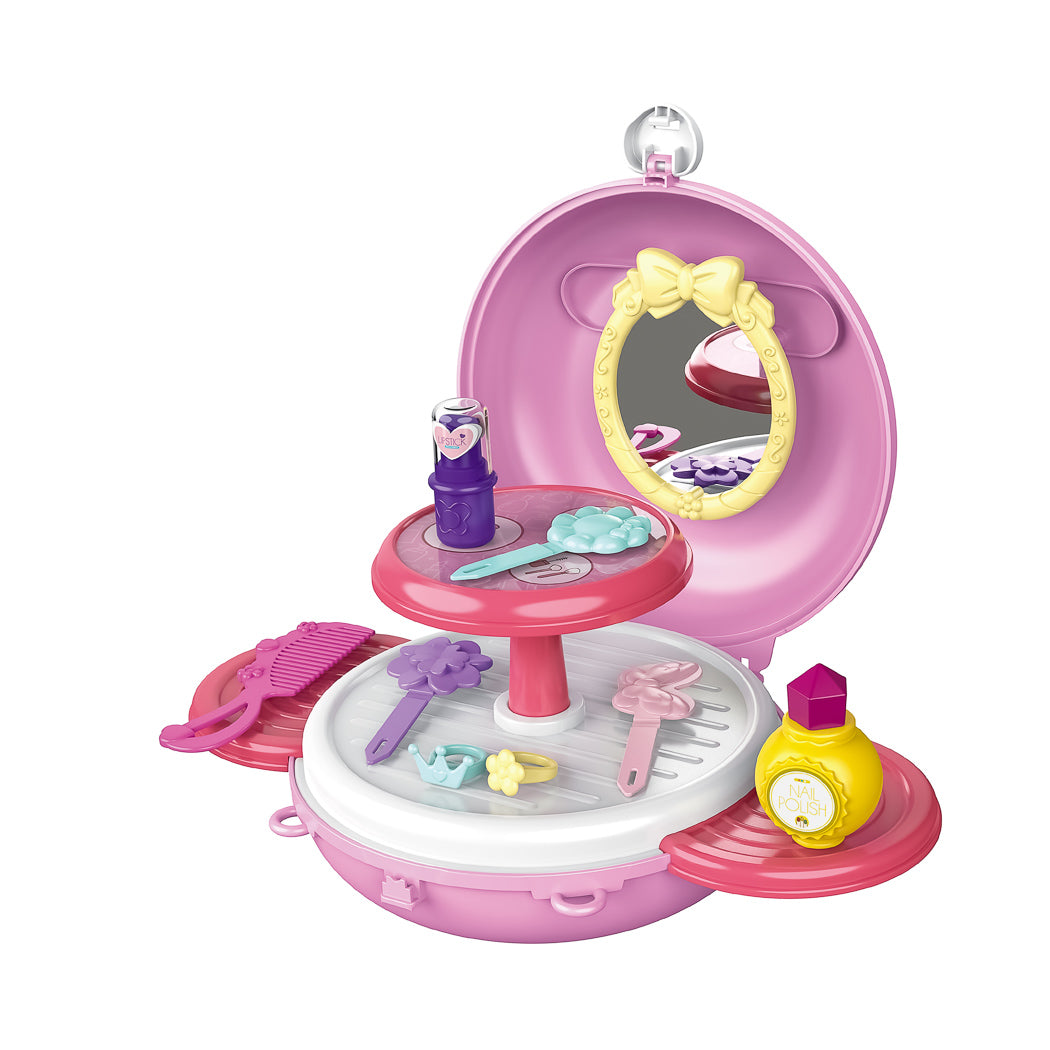 Donut Series Play House Plastic Toy Set(Makeup Box)