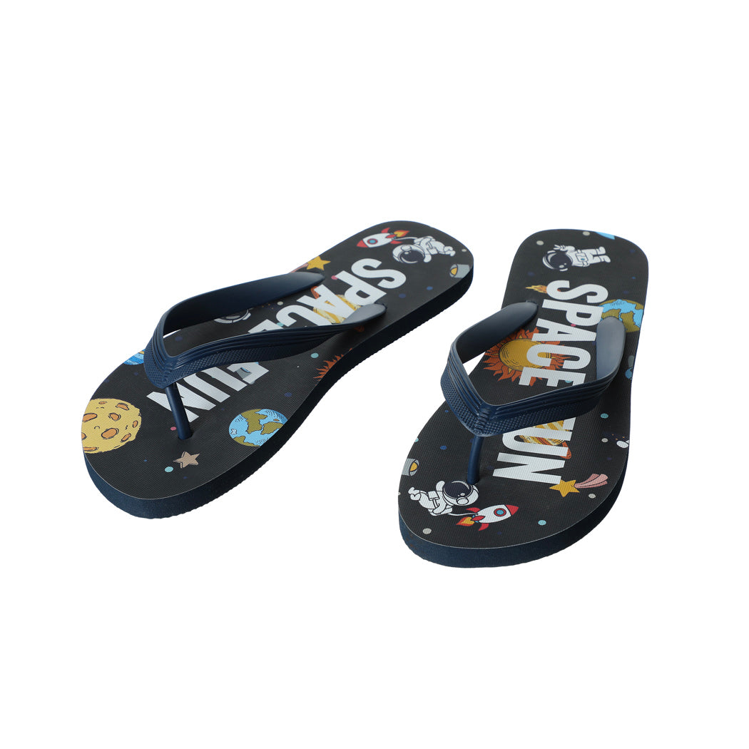 (A,41-42) Out of This World Men's Flip-Flops