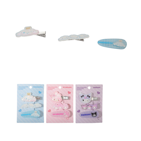 Sanrio characters Party Series Hair Accessories Kit(3 pcs)