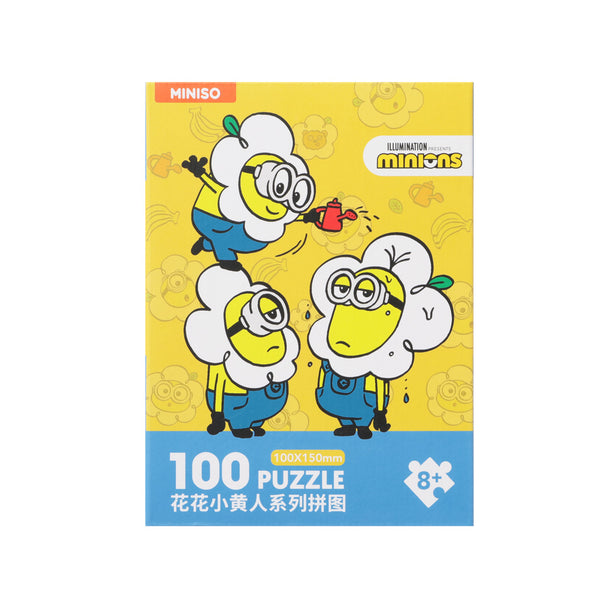 Daisy Minions Collection 100-Piece Photo Frame Puzzle