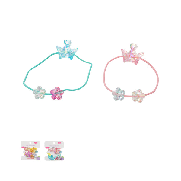 Crown Hair Ties (2 pcs)