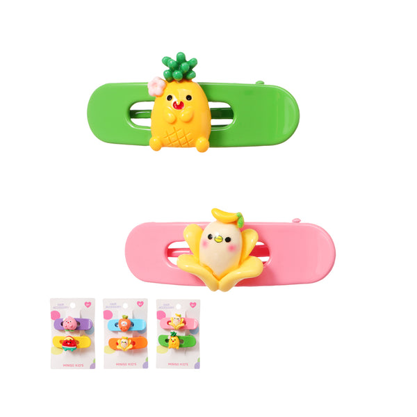 Fruit Hair Clips (2 pcs)