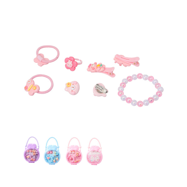 Cartoon Kids' Jewelry Set (8 pcs)