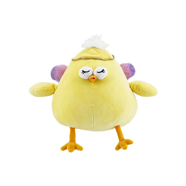 Dundun Chicken Series 8in. Angel Costume Plush Toy