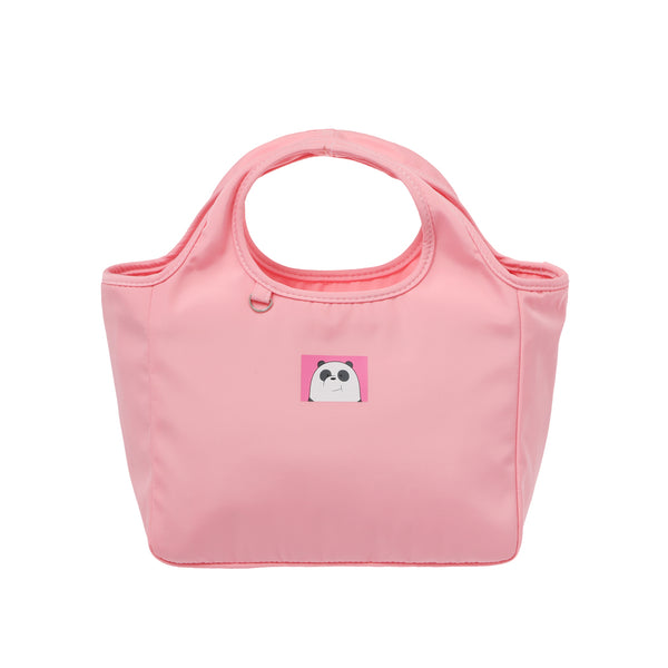 We Bare Bears Seaside Music Festival Lunch Bag(Pink)