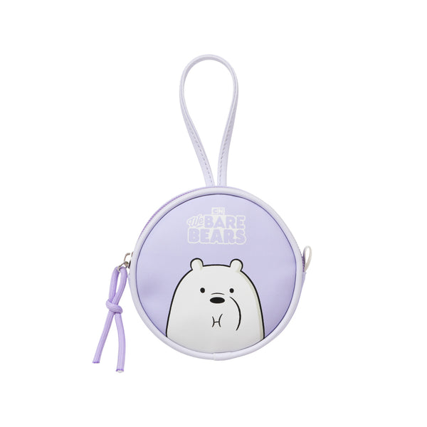 We Bare Bears Seaside Music Festival Coin Purse(Purple)