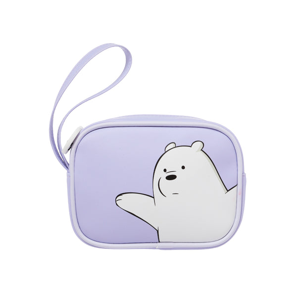 We Bare Bears Seaside Music Festival Cosmetic Bag(Purple)