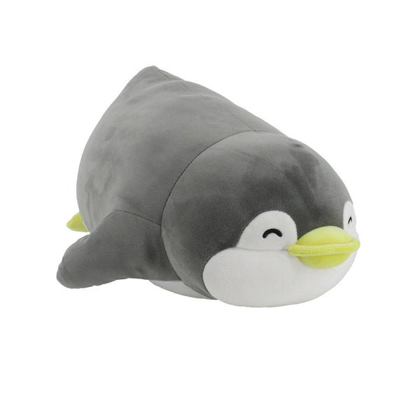 15in. Lying Penguin Plush Toy(Gray Penman)