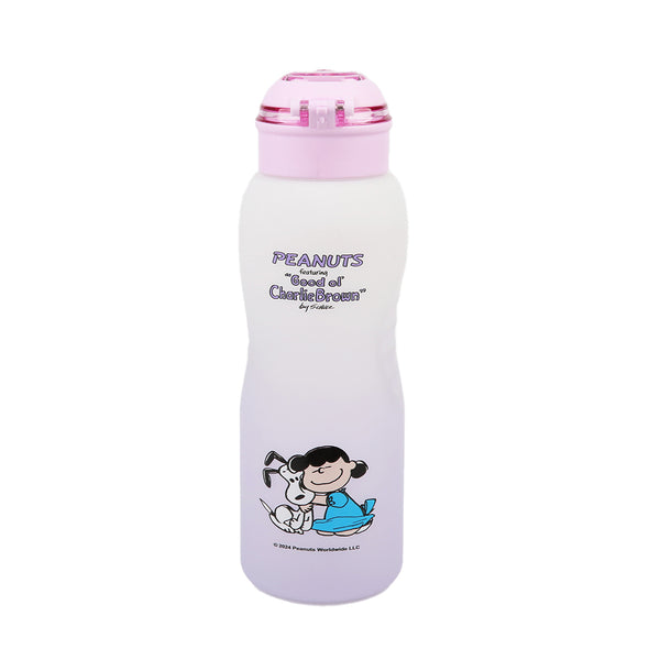 Snoopy Collection Plastic Bottle with Auto Flip Lid (1500mL)(Purple)