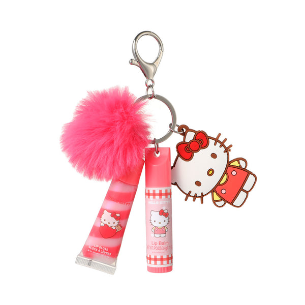 Sanrio characters Kids＇ Lip Care Keychain (Hello Kitty)