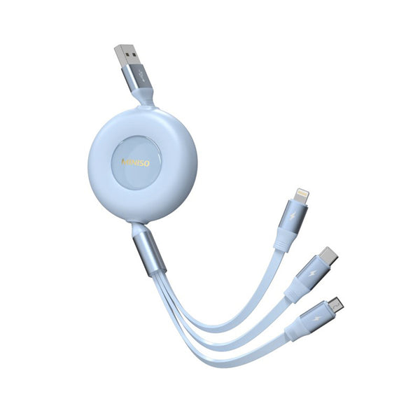 Master Series 3-in-1 Charging Cable(Blue)