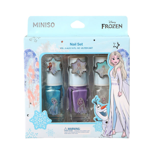 Disney Frozen Collection Kids' Nail Polish & Ring Set