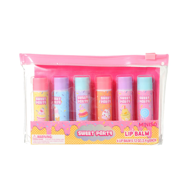 Dessert Theme Series Lip Balm Set (6 pcs)