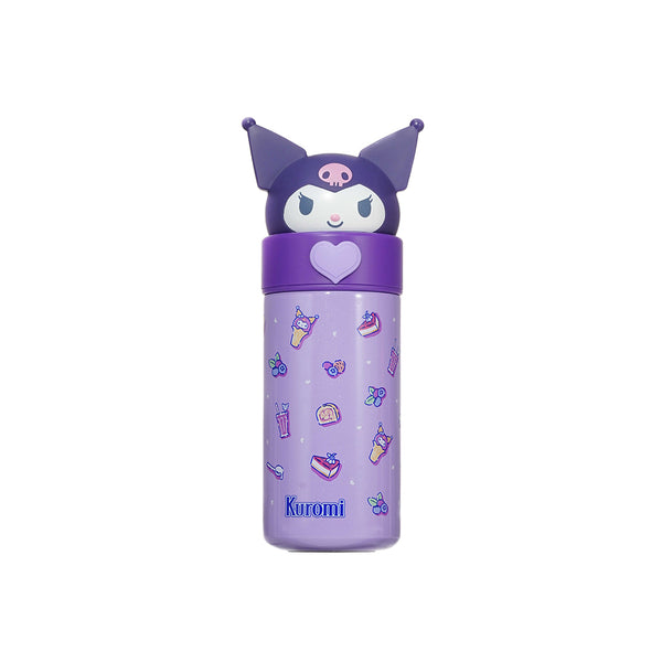 Kuromi Decoration Insulated Bottle 350mL