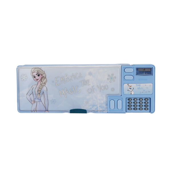 Disney Frozen Collection Multipurpose Pen Box(Light Blue)(Model:ELT-WJH01)