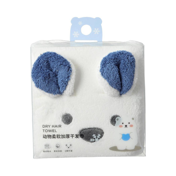 Animal Series Thicker Hair Towel(Polar Bear)