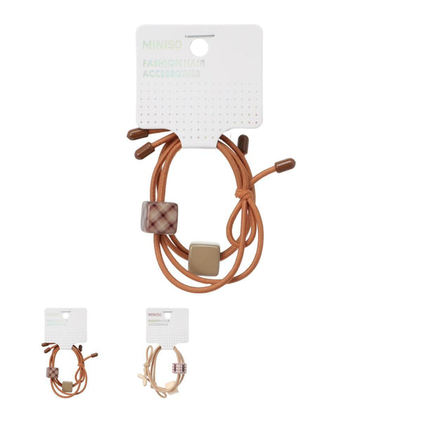 Korean Style Hair Ties (2 pcs)