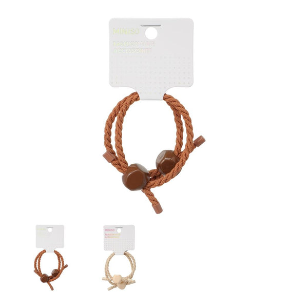 Korean Style Hair Ties (2 pcs)