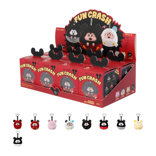 Disney Mickey Fun Crash Collection Vinyl Plush Pendant Surprise Box