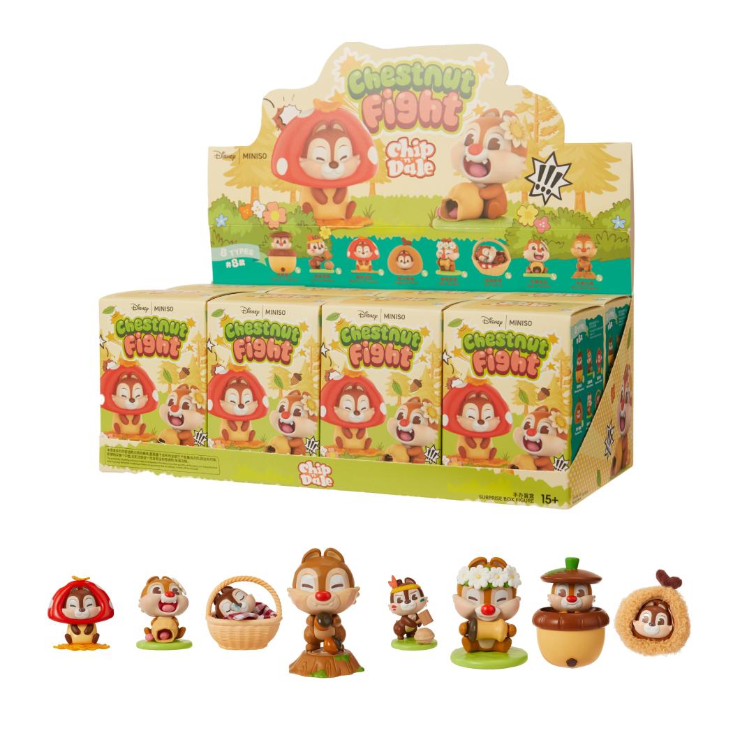 Disney Chip ‘n’ Dale Chestnut Fight Collection Figure Surprise Box ...