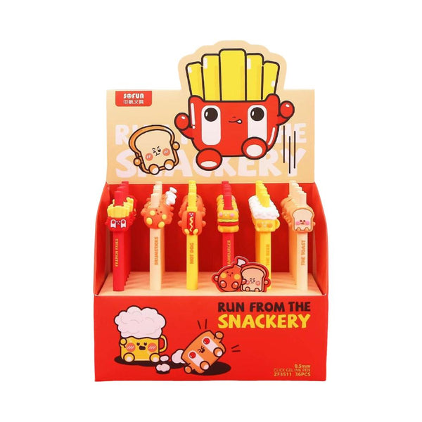 Happy Baking Series Fast Food Retractable Pen PDQ