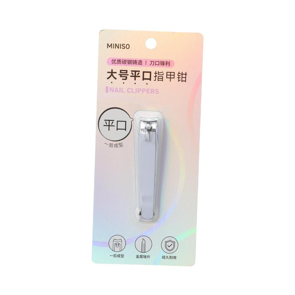 Large Straight Nail Clippers with File