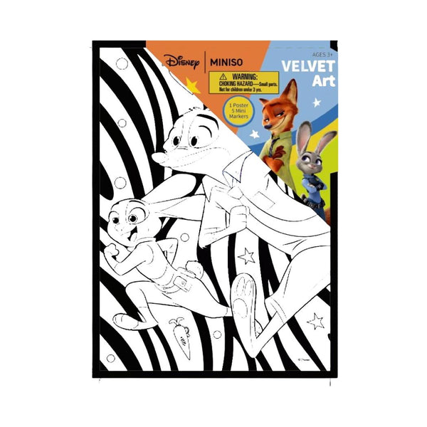 Disney Zootopia Collection Flocking Painting