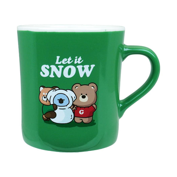 Gift Bear Collection Ceramic Mug 400mL (Green)