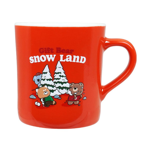Gift Bear Collection Ceramic Mug 400mL (Orange)