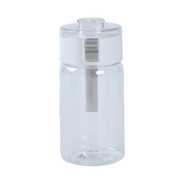 Black & White Series Handle Plastic Bottle 390mL(White)