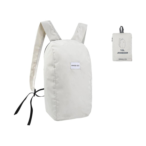 Miniso Go Series 10L Foldable Backpack(Light Gray)