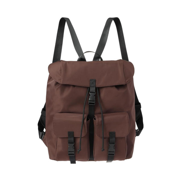 Three-Pocket Backpack(Brown)