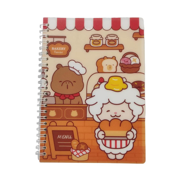 Happy Baking Series A5 Wire-bound Book(Capybara & Cici Cook)